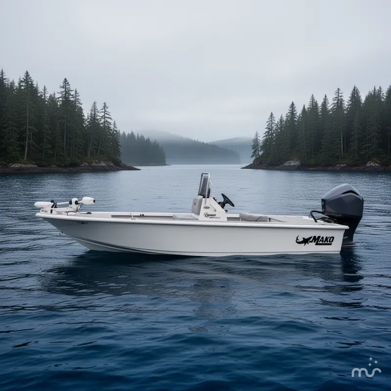 Slide: The Image of Mako 18 Pro Skiff 2026 - 2