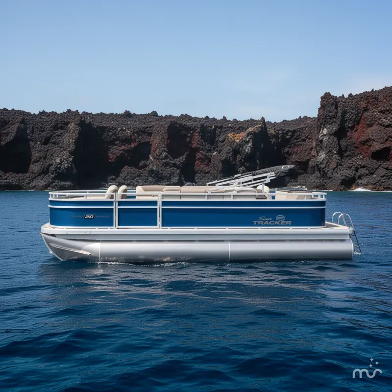 Slide: The Image of Sun Tracker Fishin' Barge 20 DLX 2026 - 2