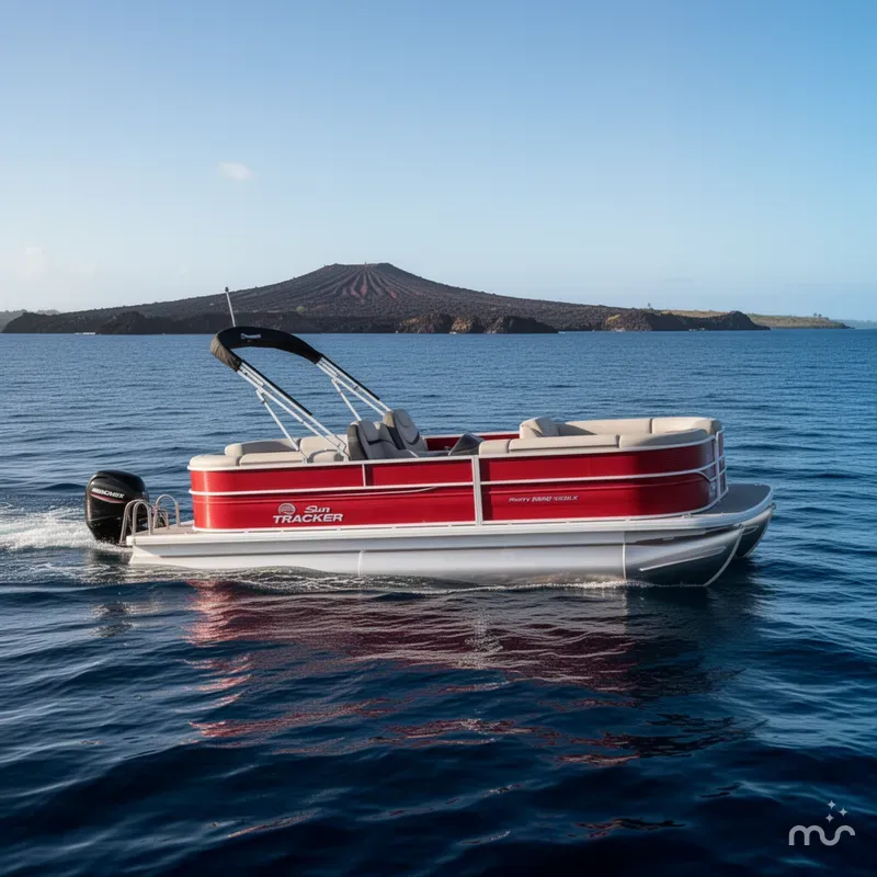 The Image of Sun Tracker Party Barge 22 DLX 2026 - 0