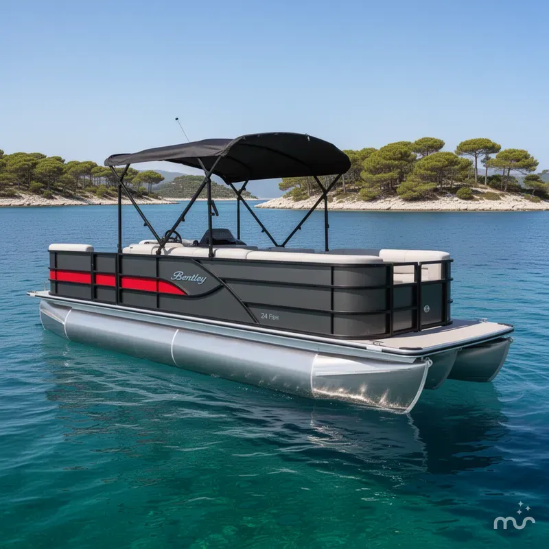 Slide: The Image of Bentley Pontoons 243 Fish-N-Cruise 2026 - 2