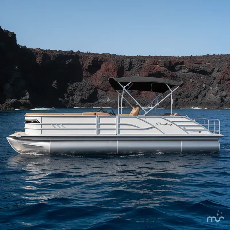 Slide: The Image of Bentley Pontoons 253 Elite Swingback DC 2026 - 2
