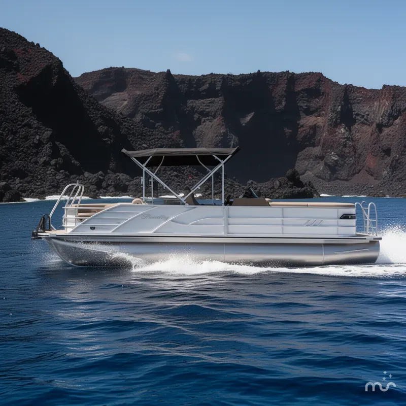Slide: The Image of Bentley Pontoons 253 Elite Swingback DC 2026 - 4