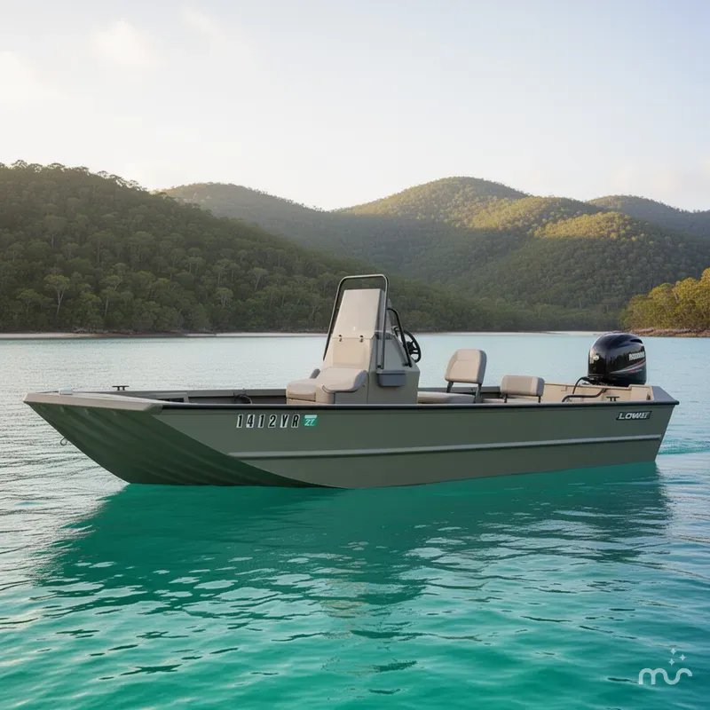 Slide: The Image of Lowe Roughneck Center Console RX1760 Pathfinder 2024 - 2