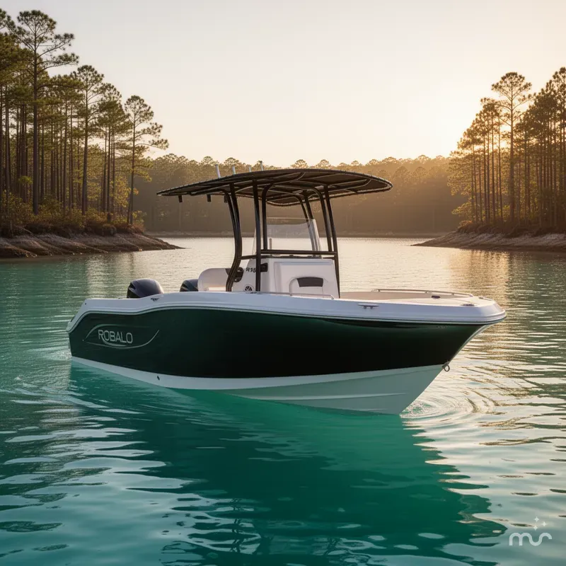 Slide: The Image of Robalo R180 Center Console 2026 - 2