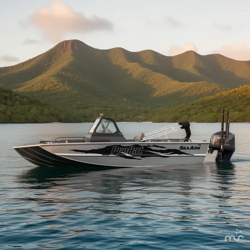 Slide: The Image of SeaArk Pro Cat 240 2027 - 2