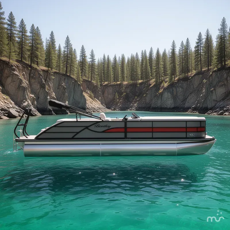 Slide: The Image of Bentley Pontoons 223 LEGACY QSB 2027 - 2