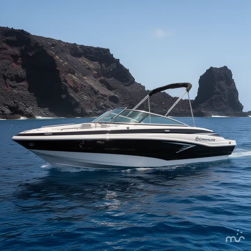 Slide: The Image of Crownline Boats E220 XS 2025 - 2