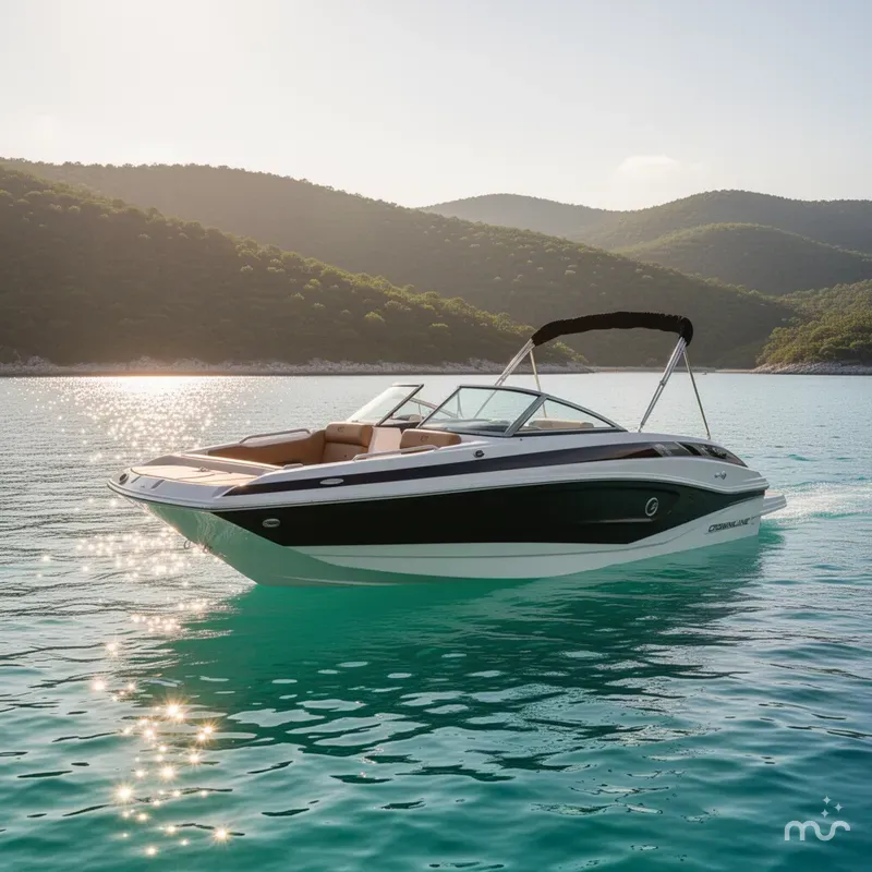 Slide: The Image of Crownline Boats E210 XS 2025 - 2