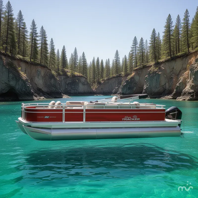 Slide: The Image of Sun Tracker Fishin' Barge 22 XP3 2026 - 2