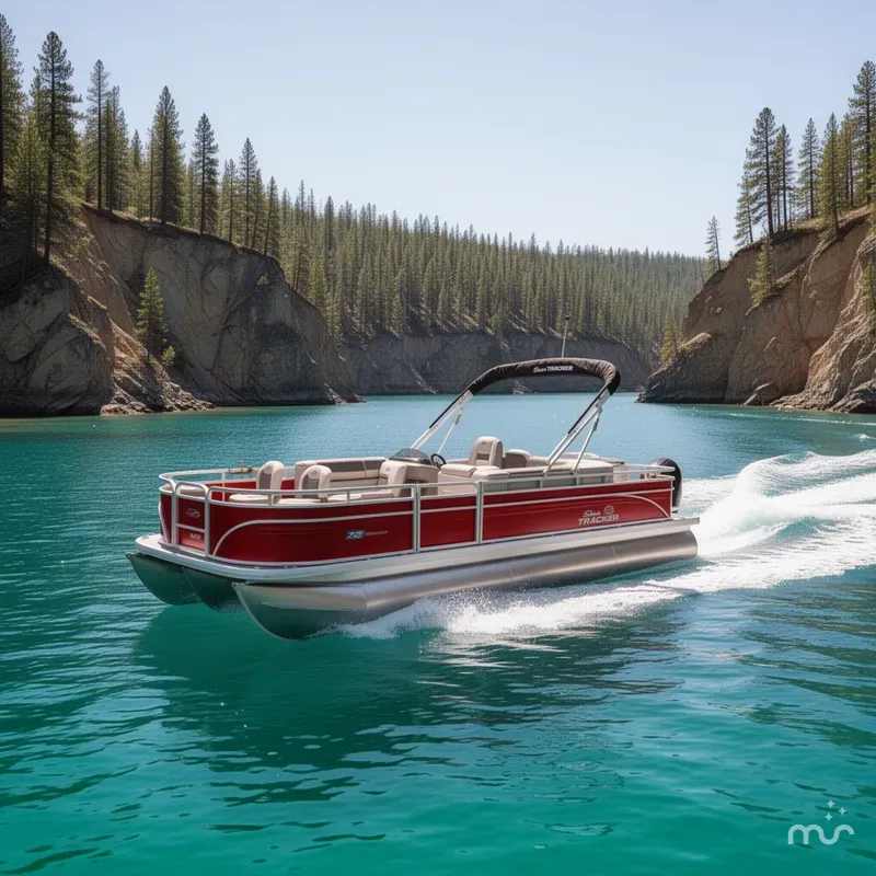 Slide: The Image of Sun Tracker Fishin' Barge 22 XP3 2026 - 4