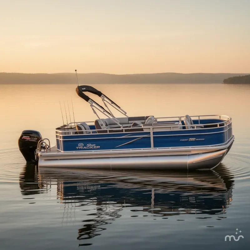 Slide: The Image of Sun Tracker Fishin' Barge 20 DLX 2026 - 0