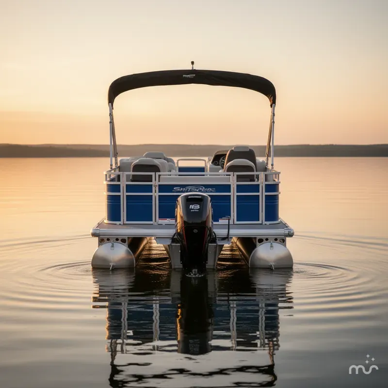 Slide: The Image of Sun Tracker Fishin' Barge 20 DLX 2026 - 2