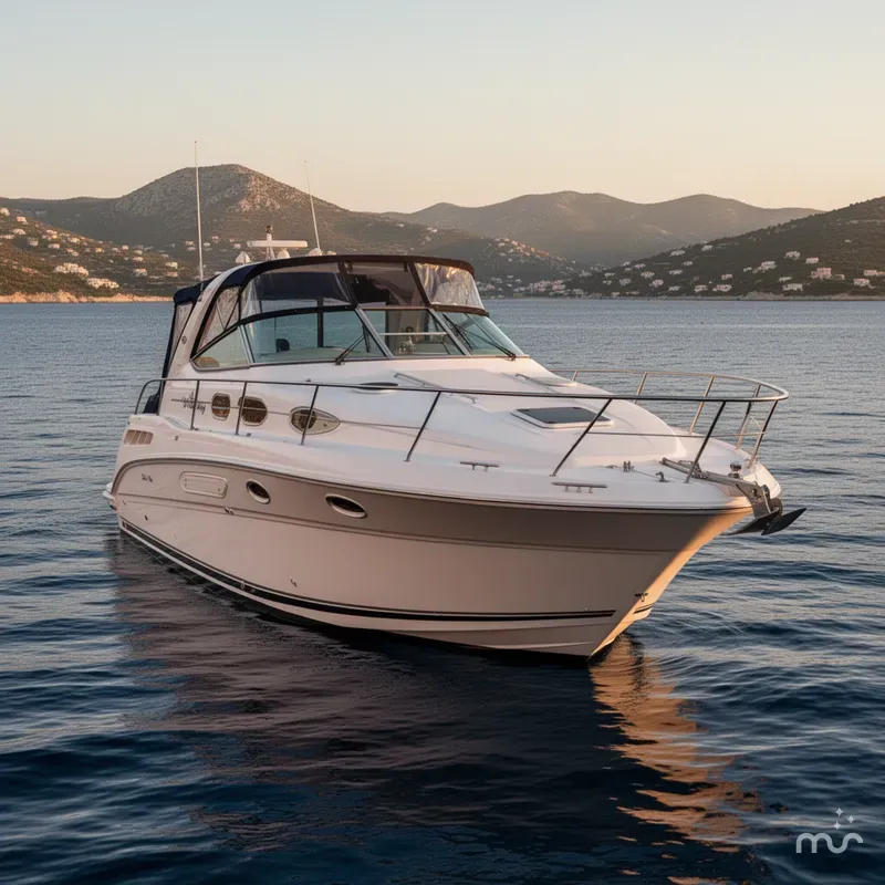 Slide: The Image of Sea Ray Sundancer 330 1996 - 1