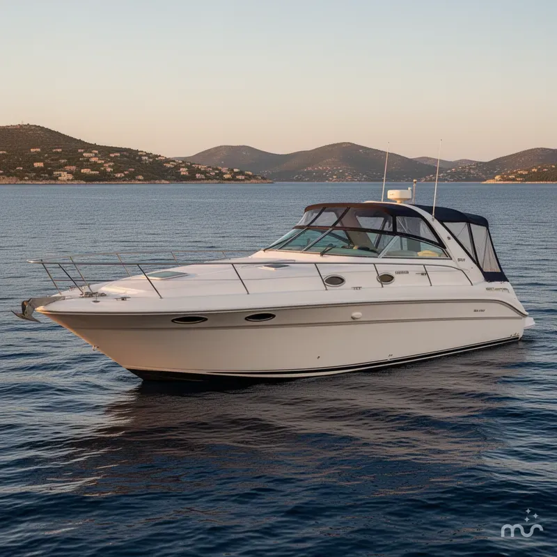 Slide: The Image of Sea Ray Sundancer 330 1996 - 2