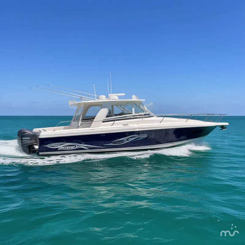 Slide: The Image of Intrepid 390 Sport Yacht 2012 - 0