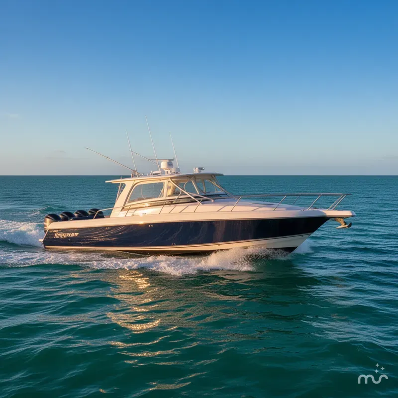 Slide: The Image of Intrepid 390 Sport Yacht 2012 - 3