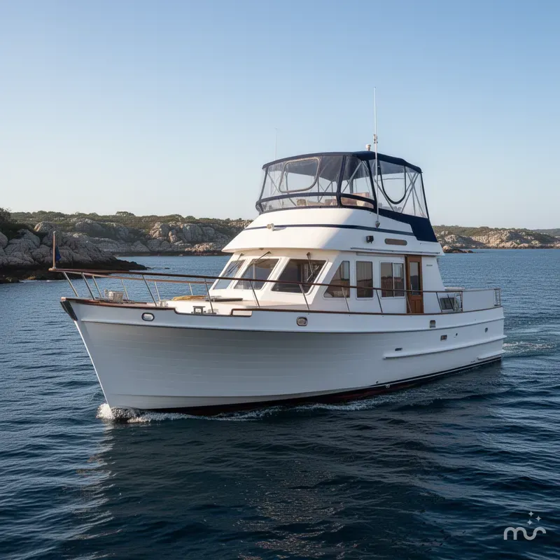 The Image of Ocean Alexander 40 Double Cabin 1983 - 0