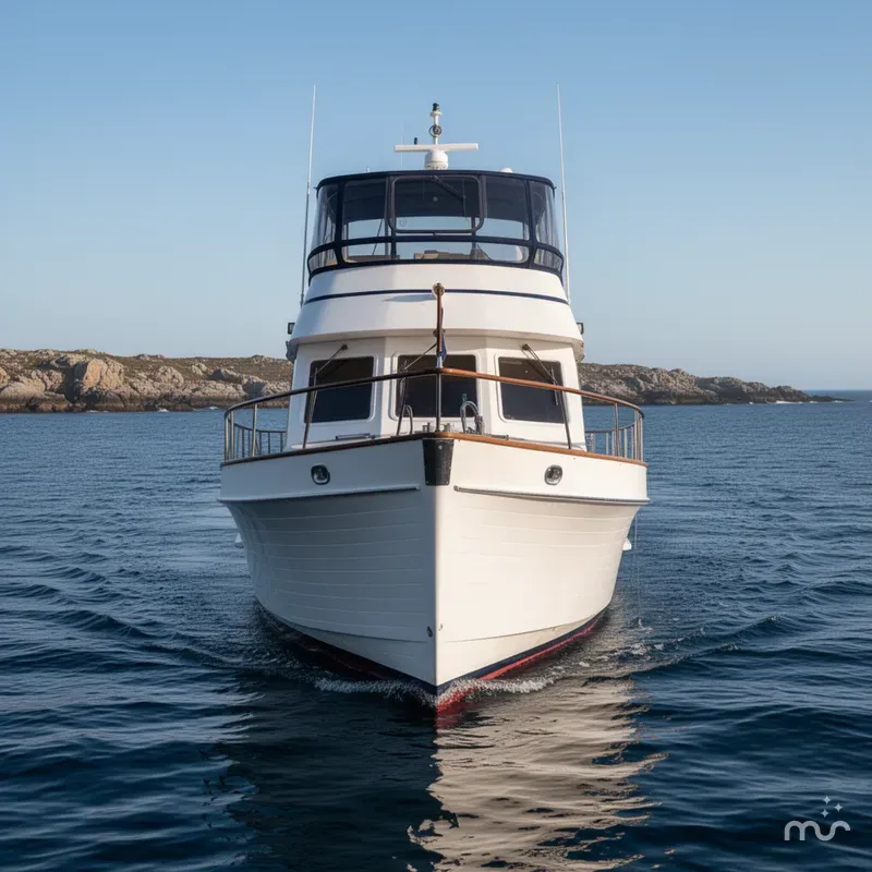 Slide: The Image of Ocean Alexander 40 Double Cabin 1983 - 1