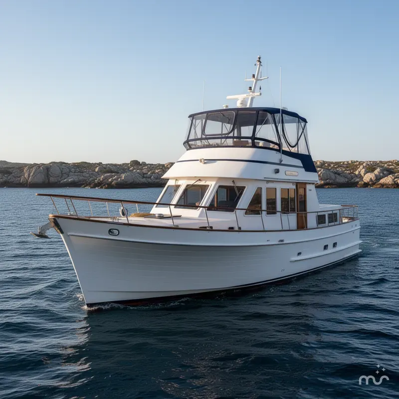 Slide: The Image of Ocean Alexander 40 Double Cabin 1983 - 2