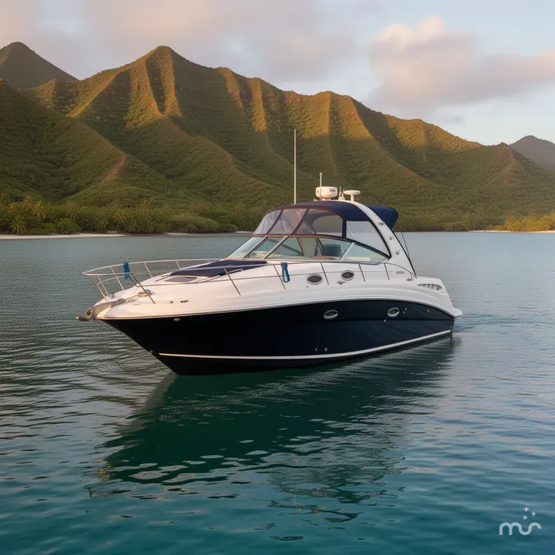 Slide: The Image of Sea Ray Sundancer 320 2004 - 2