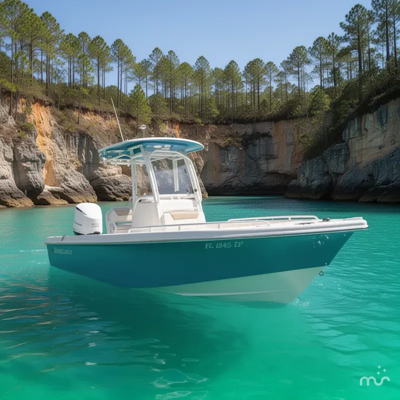 Slide: The Image of Everglades 243 Center Console 2014 - 2