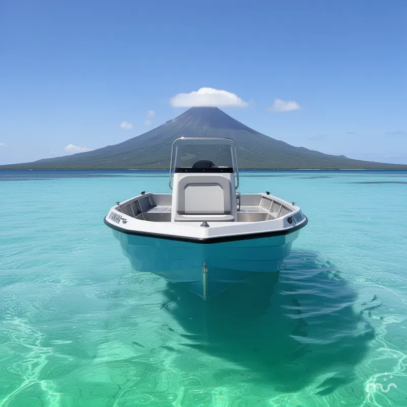 Slide: The Image of Yamaha 195 FISH SPORT-POWDER BLUE-ALUMINUM 2024 - 3