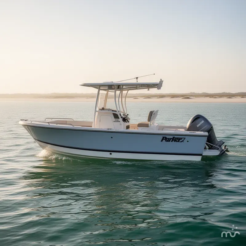Slide: The Image of Parker Marine 230 Coastal 2026 - 2