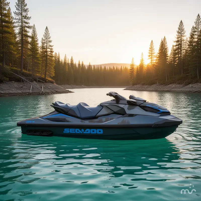 Slide: The Image of Sea-Doo GTX 230 Tech, Audio, iDF, iBR 2026 - 2