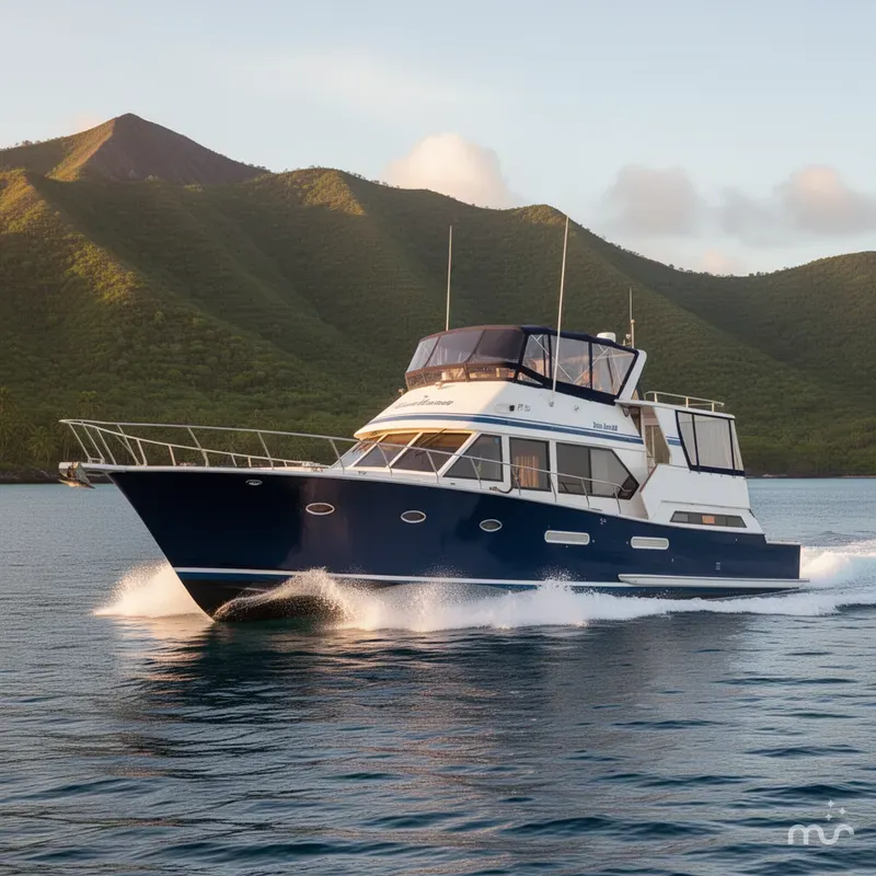Slide: The Image of PT 52 AFT Cabin Motor Yacht 1988 - 2