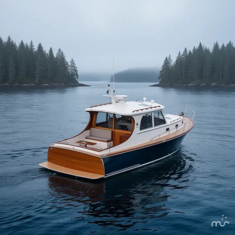 Slide: The Image of Gorbon Custom Downeast 40 2007 - 3