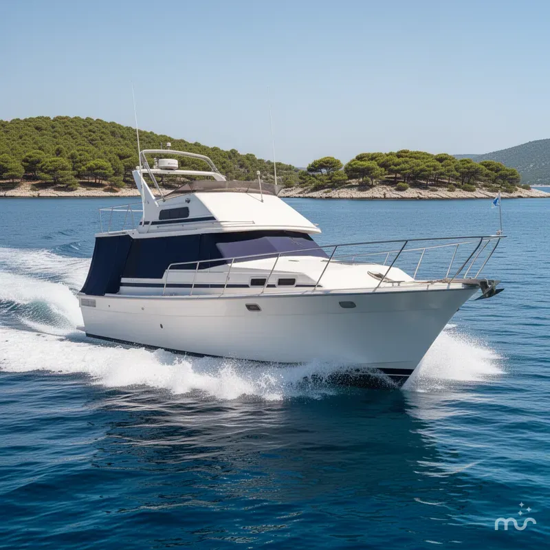 Slide: The Image of Bayliner 3270 Motoryacht 1986 - 1