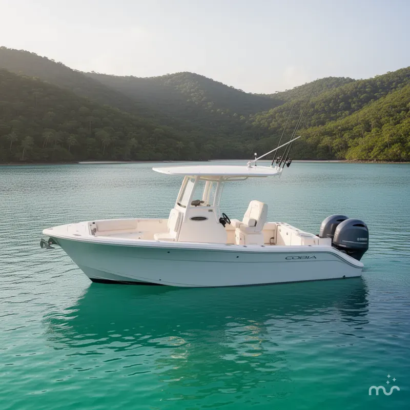 Slide: The Image of Cobia 240 Center Console 2023 - 2