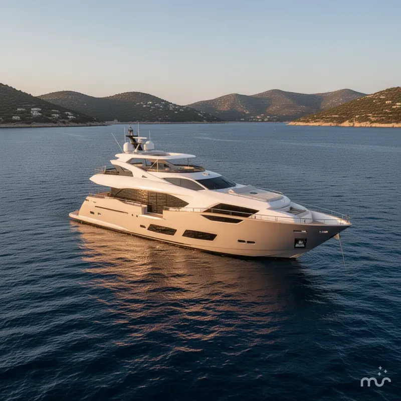Slide: The Image of Sunseeker 95 Yacht 2018 - 2