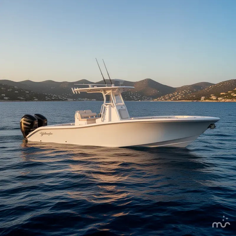 Slide: The Image of Yellowfin 29 Offshore 2014 - 2