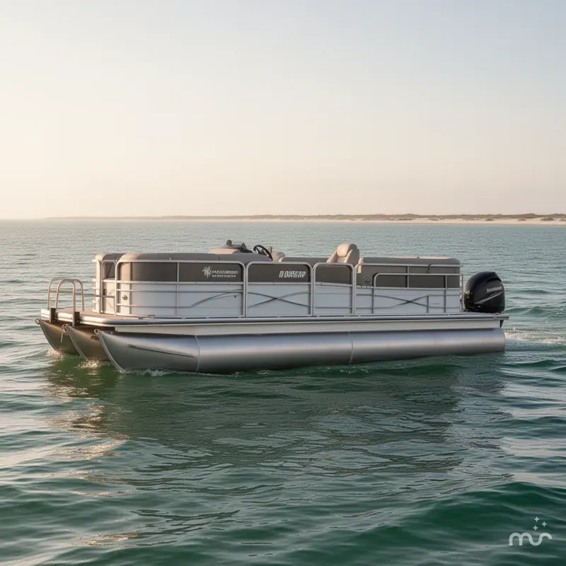 Slide: The Image of South Bay 200 Series 23 FOOT-150HP TRITOON 2018 - 0