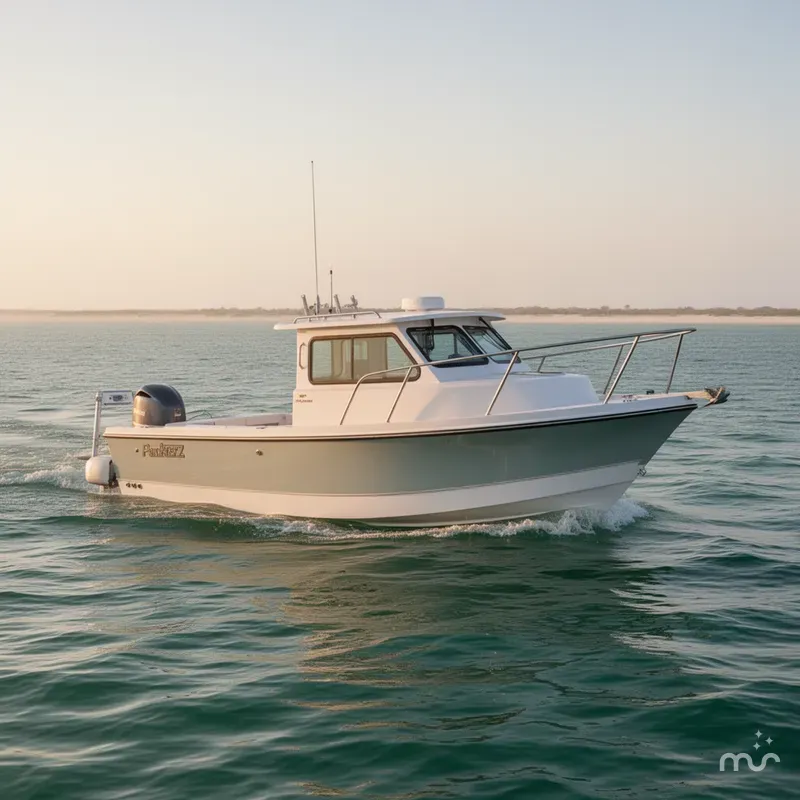 Slide: The Image of Parker Marine 227 Explorer WITH AC AND SEAKEEPER RIDE 2026 - 0