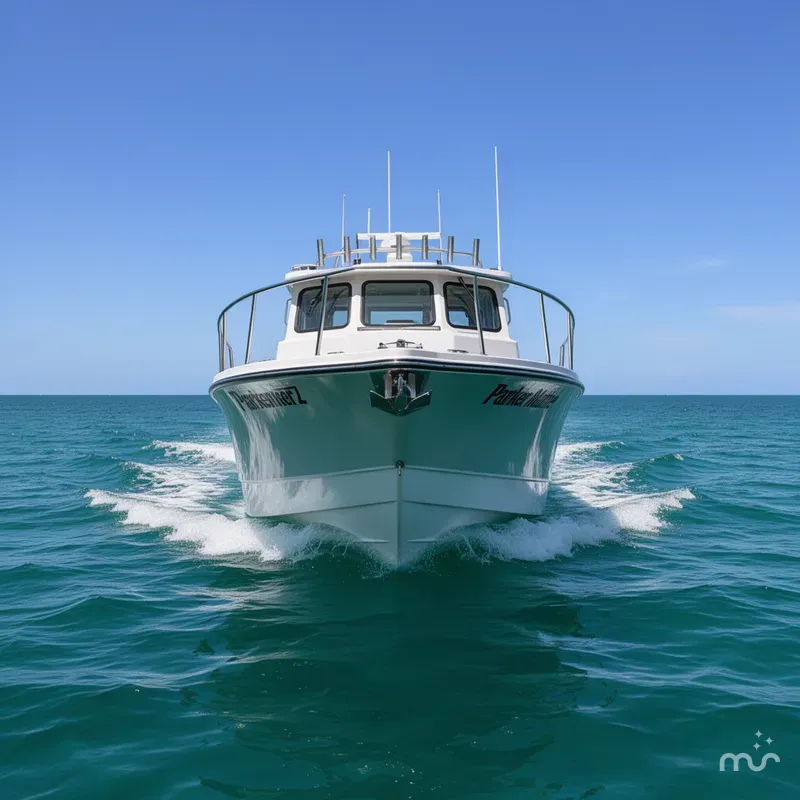 Slide: The Image of Parker Marine 227 Explorer WITH AC AND SEAKEEPER RIDE 2026 - 3