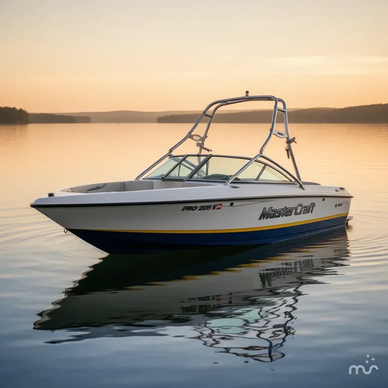 Slide: The Image of MasterCraft Prostar 205V 2001 - 2