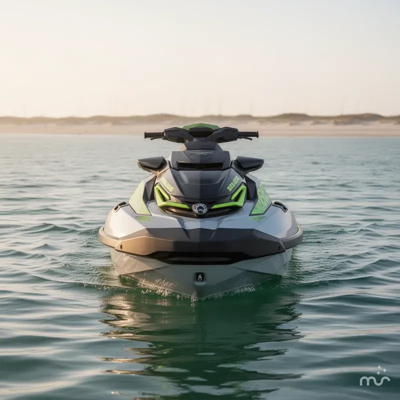 Slide: The Image of Sea-Doo RXT®-X® 325 Ice Metal/MantaGreen 2024 - 1