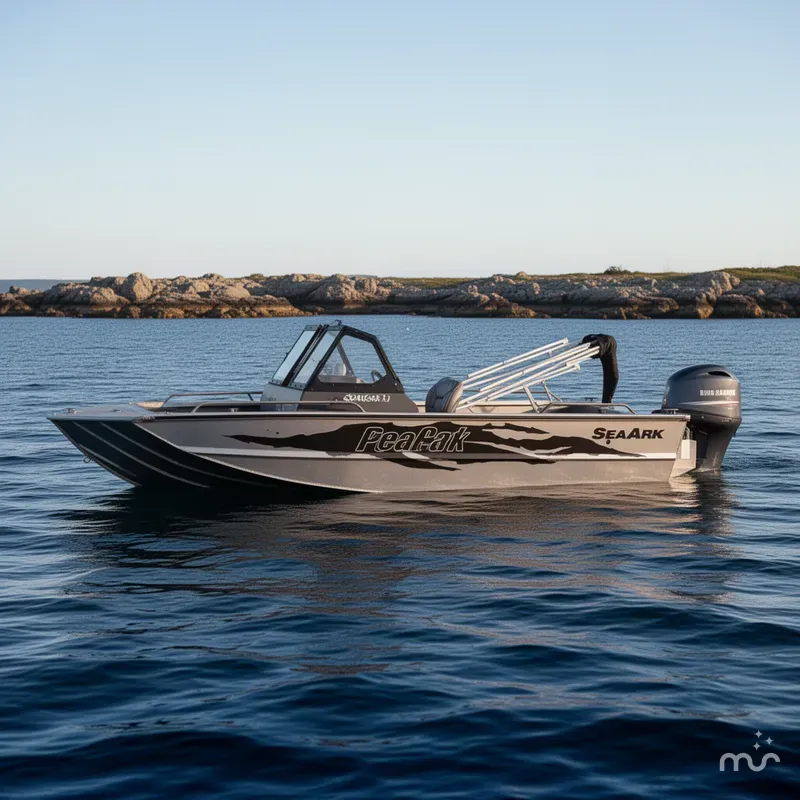 Slide: The Image of SeaArk Pro Cat 240 2027 - 2