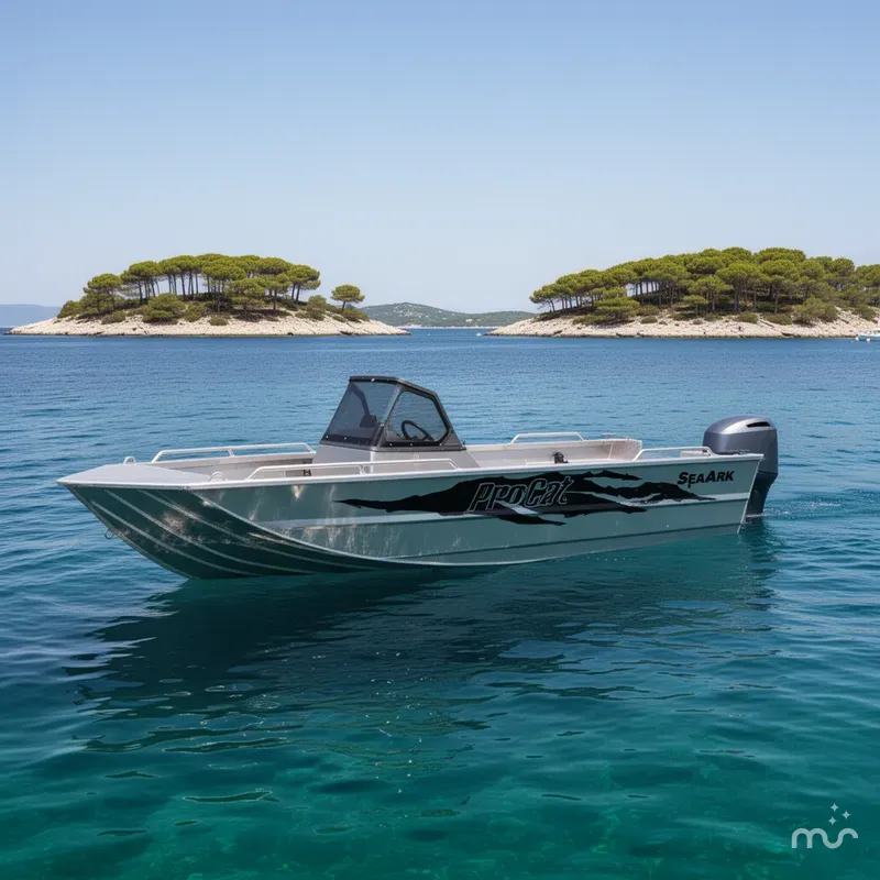 Slide: The Image of SeaArk Pro Cat 200 2027 - 2