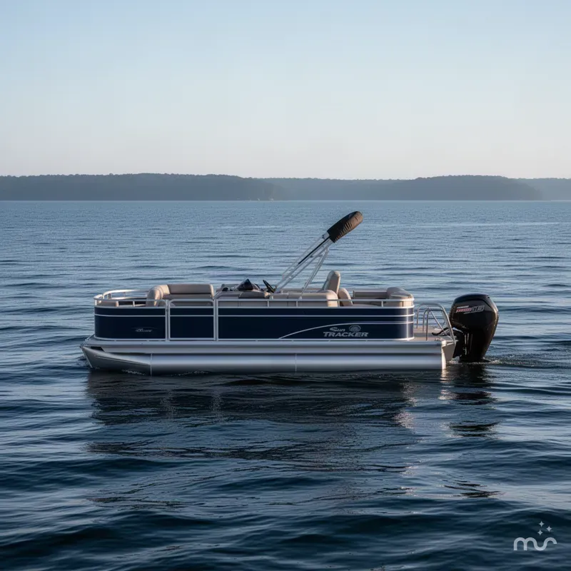 Slide: The Image of Sun Tracker Fishin' Barge 20 DLX 2026 - 1