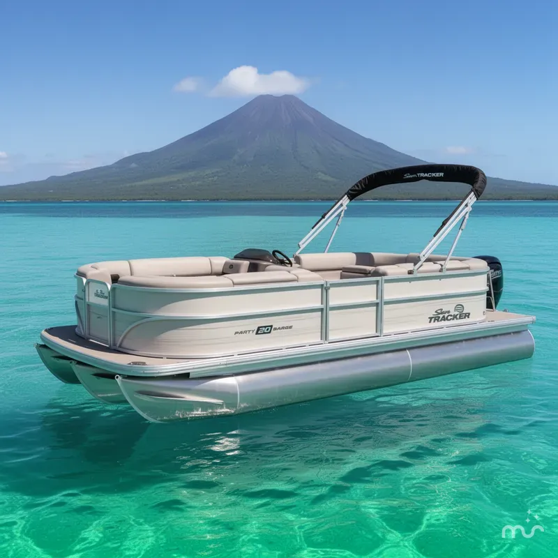 The Image of Sun Tracker Party Barge 20 DLX 2026 - 0