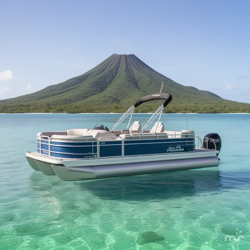 Slide: The Image of Sun Tracker Fishin' Barge 20 DLX 2026 - 0