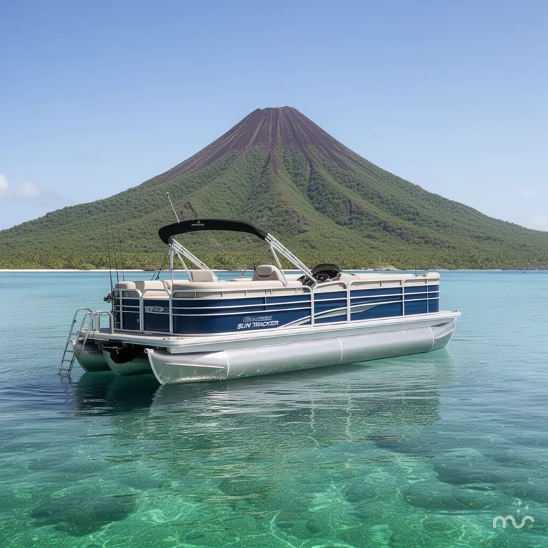 Slide: The Image of Sun Tracker Fishin' Barge 20 DLX 2026 - 2
