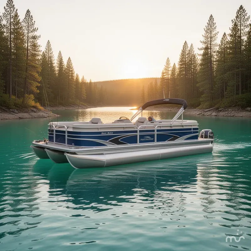 Slide: The Image of Sun Tracker Fishin' Barge 20 DLX 2026 - 2