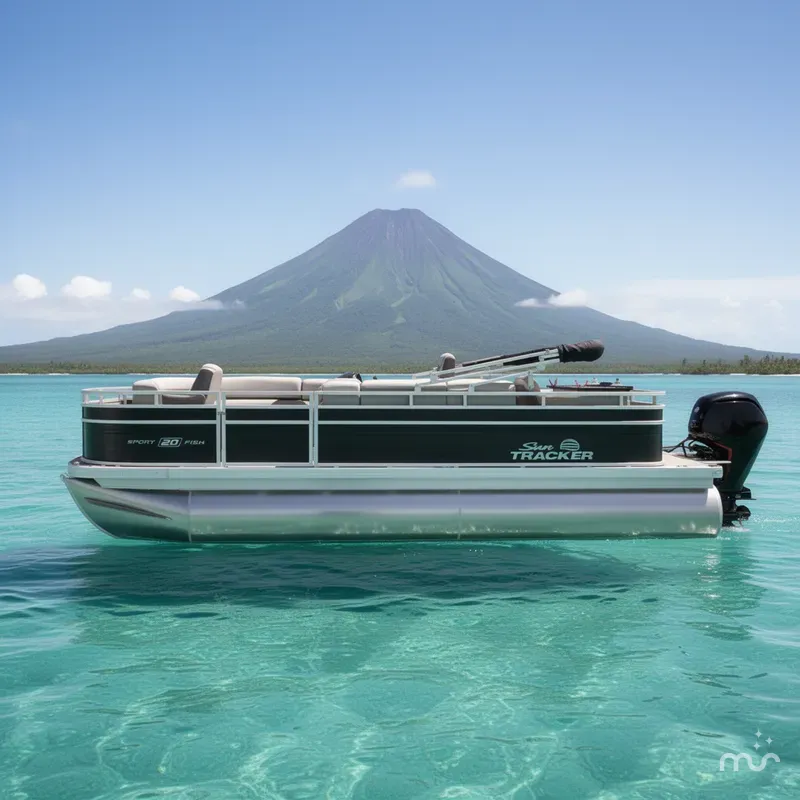 Slide: The Image of Sun Tracker SportFish 20 DLX 2026 - 2