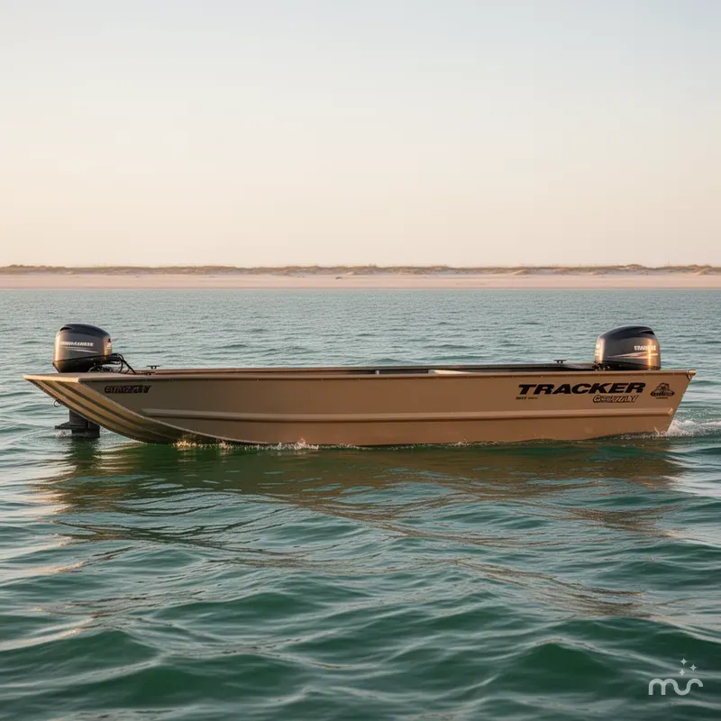 Slide: The Image of Tracker Grizzly 1648 Utility 2026 - 2