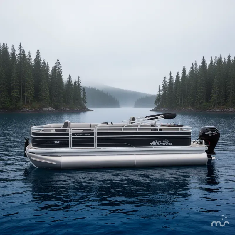 Slide: The Image of Sun Tracker SportFish 20 DLX 2026 - 2