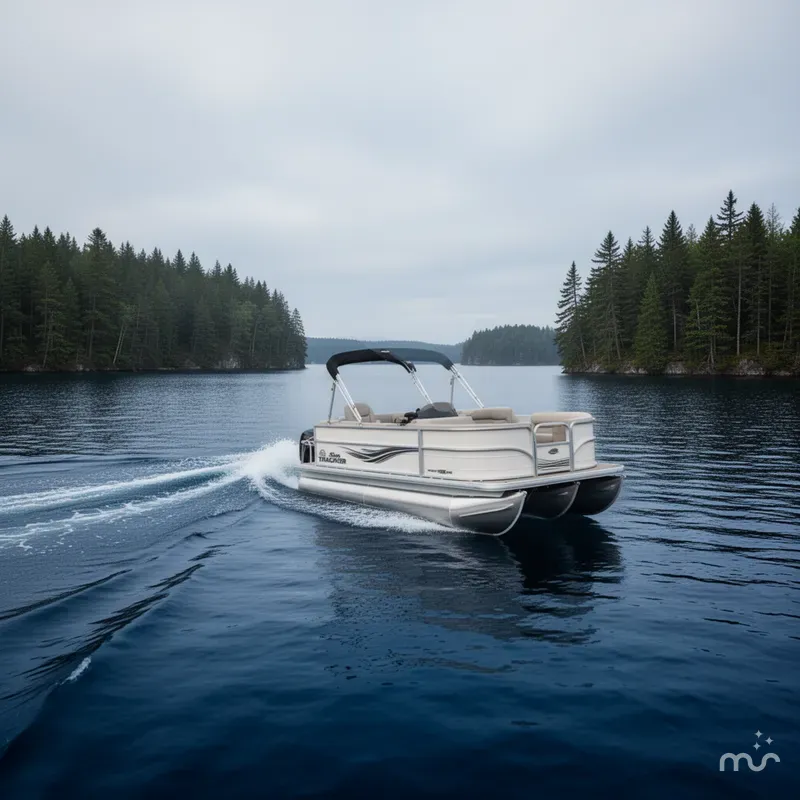 Slide: The Image of Sun Tracker Party Barge 16 DLX 2026 - 4